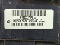 2017 Ram 1500 Fusebox Fuse Box Panel Relay Module P/N:P68322371AB 04692143AA Fits OEM Used Auto Parts - Oemusedautoparts1.co