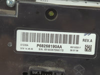 2017 Ram 1500 Climate Control Module Temperature AC/Heater Replacement P/N:P68268190AA Fits OEM Used Auto Parts - Oemusedaut