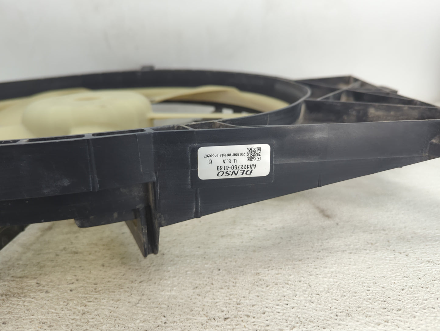 2011-2022 Ram 1500 Electric Radiator Cooling Fan Motor Assembly P/N:AA4227504189 Fits OEM Used Auto Parts - Oemusedautoparts