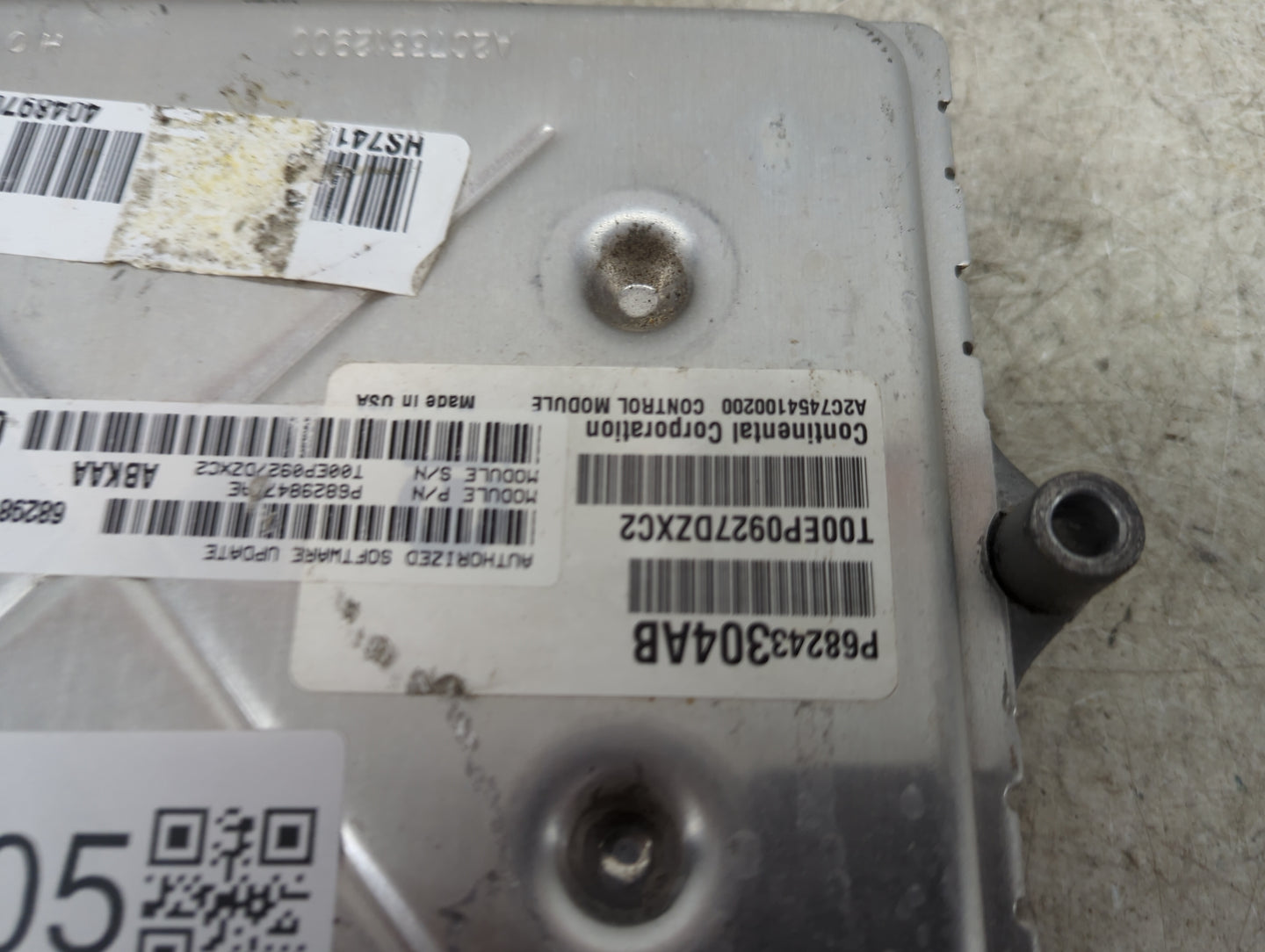 2016-2020 Ram 1500 PCM Engine Control Computer ECU ECM PCU OEM P/N:P68243304AB P68298479E Fits Fits 2016 2017 2018 2019 2020