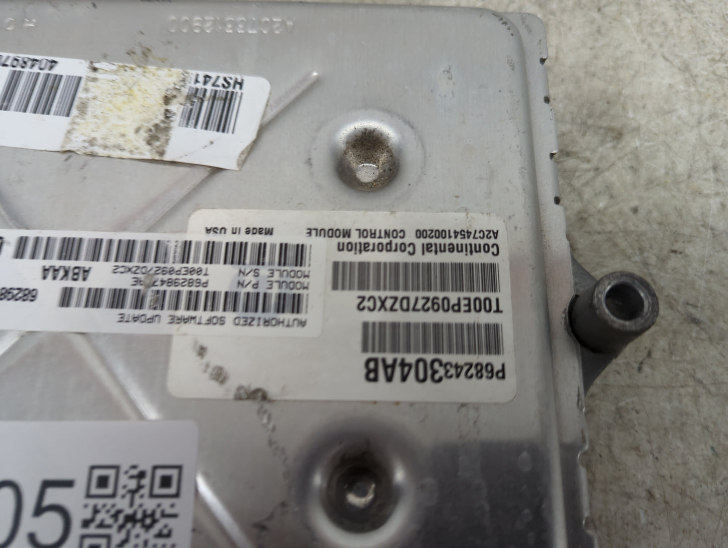 2016-2020 Ram 1500 PCM Engine Control Computer ECU ECM PCU OEM P/N:P68243304AB P68298479E Fits Fits 2016 2017 2018 2019 2020