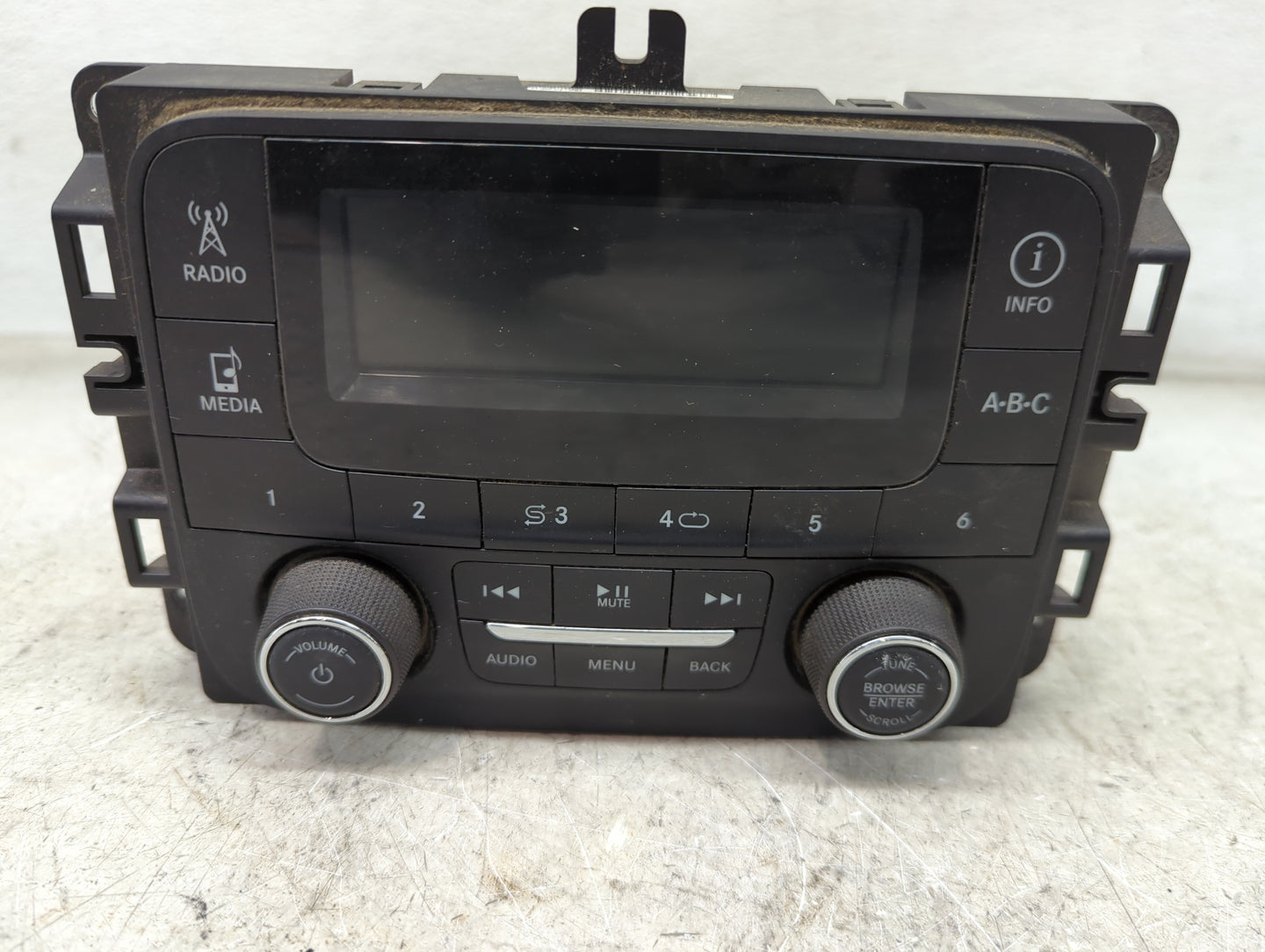 2017-2020 Ram 1500 Radio AM FM Cd Player Receiver Replacement P/N:68356524AA T0MYD163710117 Fits Fits 2017 2018 2019 2020 OE