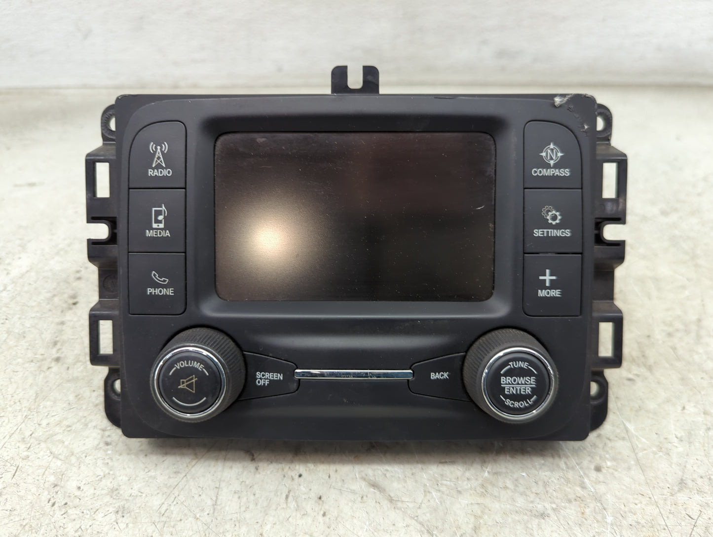 2017 Ram 1500 Radio AM FM Cd Player Receiver Replacement P/N:P68271367AD Y7OVP2, 7812H-VP2 Fits OEM Used Auto Parts - Oemuse