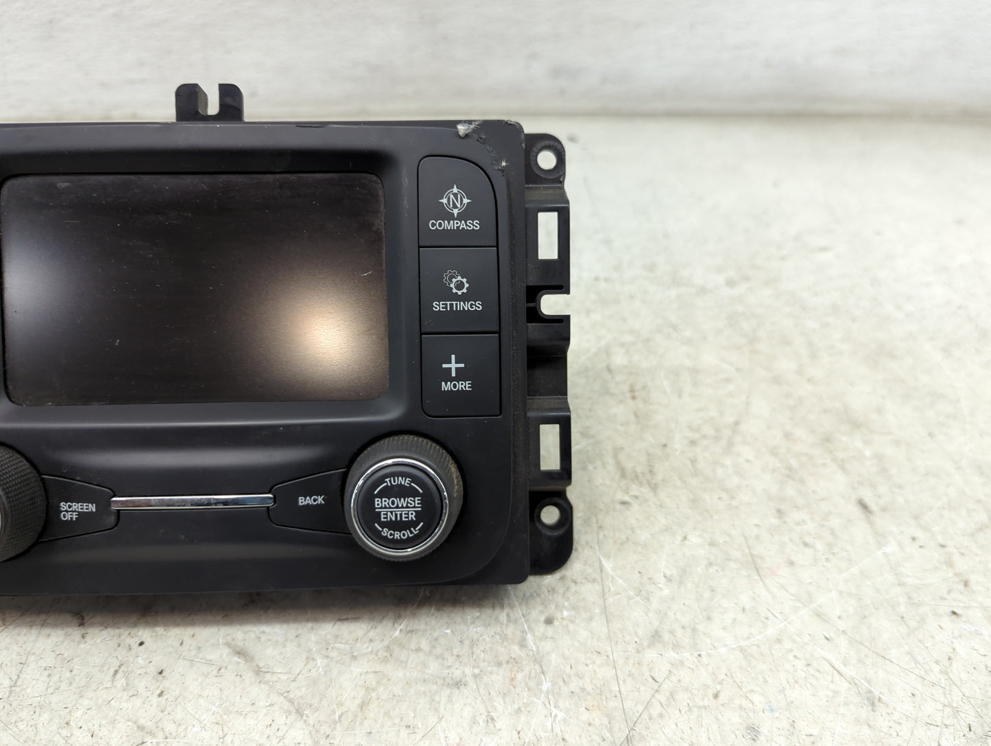 2017 Ram 1500 Radio AM FM Cd Player Receiver Replacement P/N:P68271367AD Y7OVP2, 7812H-VP2 Fits OEM Used Auto Parts - Oemuse