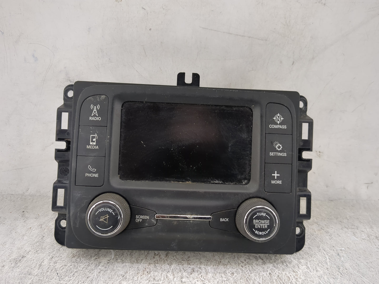 2017 Ram 1500 Radio AM FM Cd Player Receiver Replacement P/N:P68271367AC VP2, Y7OV Fits OEM Used Auto Parts - Oemusedautopar