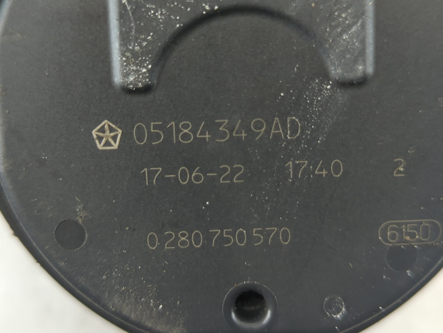 2013-2022 Ram 1500 Throttle Body P/N:05184349AD 0 280 750 570 Fits OEM Used Auto Parts - Oemusedautoparts1.com