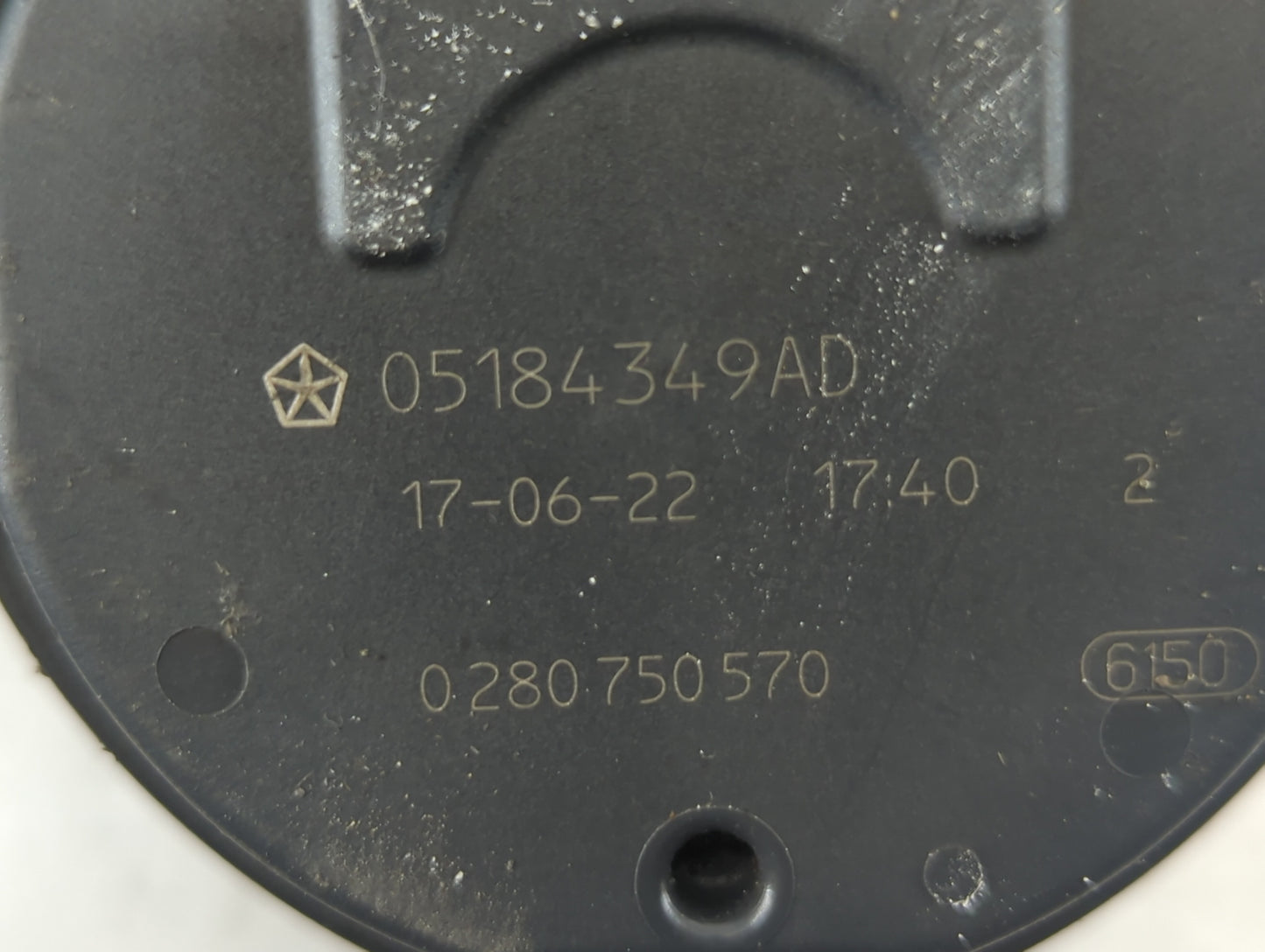 2013-2022 Ram 1500 Throttle Body P/N:05184349AD 0 280 750 570 Fits OEM Used Auto Parts - Oemusedautoparts1.com