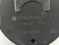 2013-2022 Ram 1500 Throttle Body P/N:05184349AD 0 280 750 570 Fits OEM Used Auto Parts - Oemusedautoparts1.com