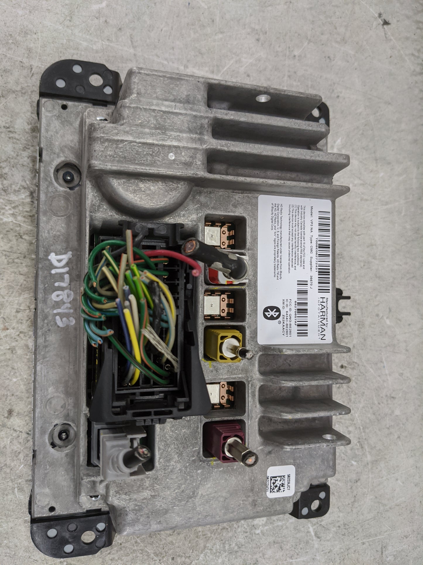 2017 Ram 2500 Radio AM FM Cd Player Receiver Replacement P/N:68270657AF T00BE062772431, QNG-BE2801, 6434C-BE2801, 2098978-1 