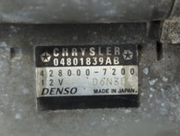 2014-2021 Ram Promaster 1500 Car Starter Motor Solenoid OEM P/N:04801839AB 428000 7200 Fits OEM Used Auto Parts - Oemusedaut