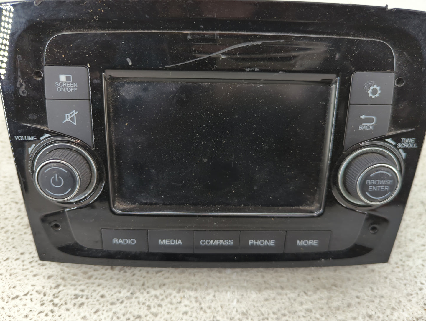 2015-2017 Ram Promaster City Radio AM FM Cd Player Receiver Replacement P/N:07356374750 Fits Fits 2015 2016 2017 OEM Used Au