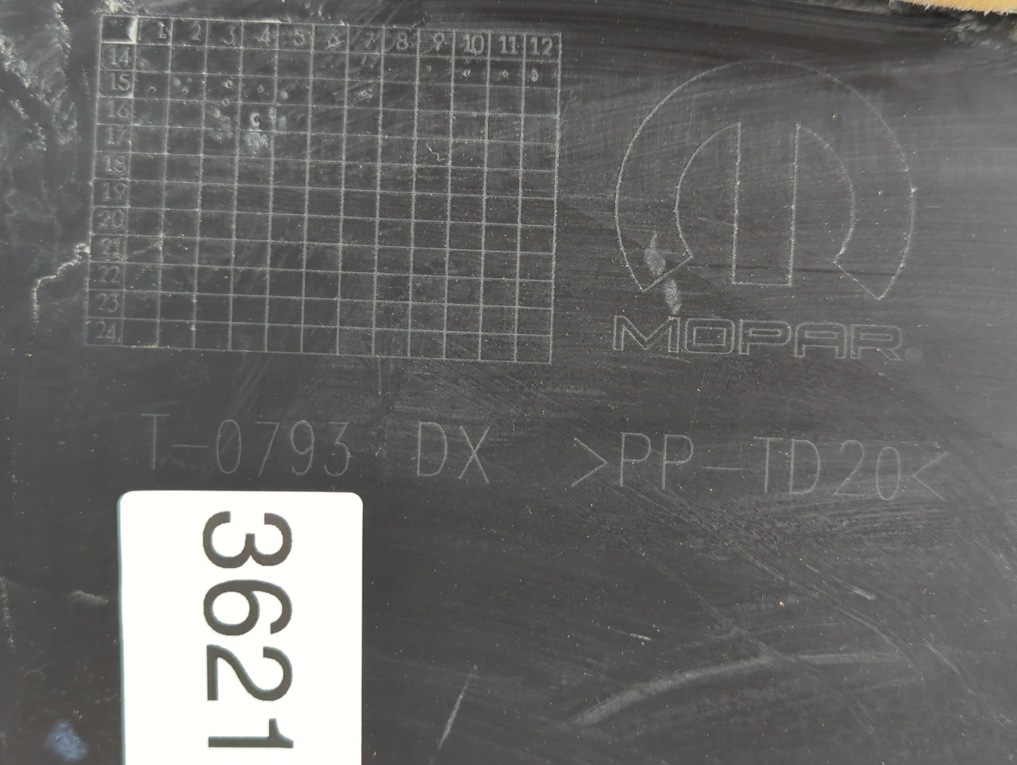 2017 Ram Promaster City Front Right Passenger Interior Door Panel Trim - Oemusedautoparts1.com