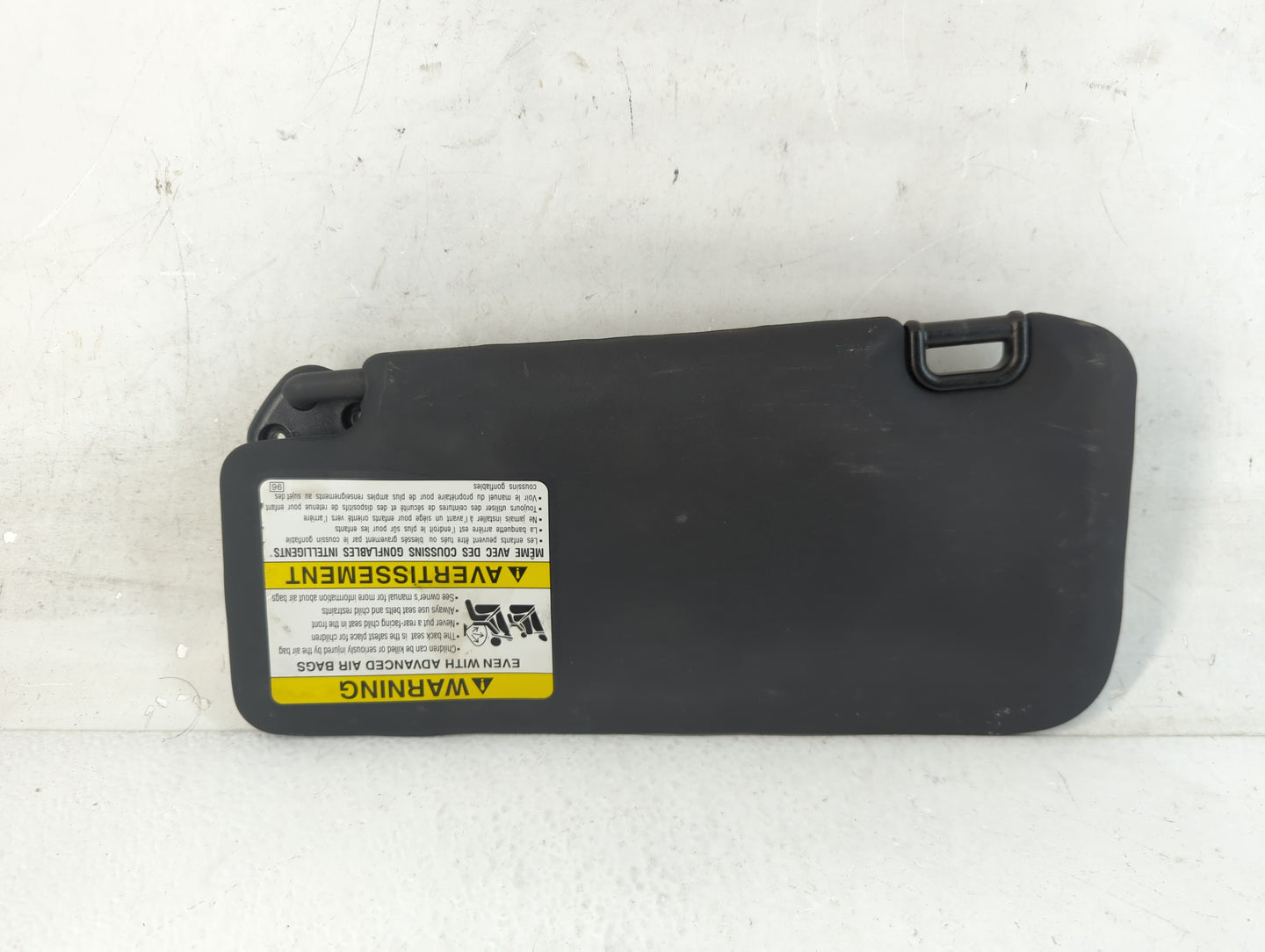2017 Subaru Brz Sun Visor Shade Replacement Passenger Right Mirror Fits OEM Used Auto Parts - Oemusedautoparts1.com