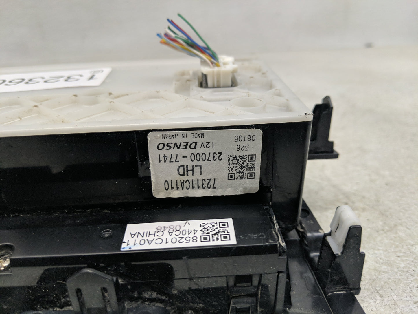 2017 Subaru Brz Climate Control Module Temperature AC/Heater Replacement P/N:72311CA110 237000-7741 Fits OEM Used Auto Parts