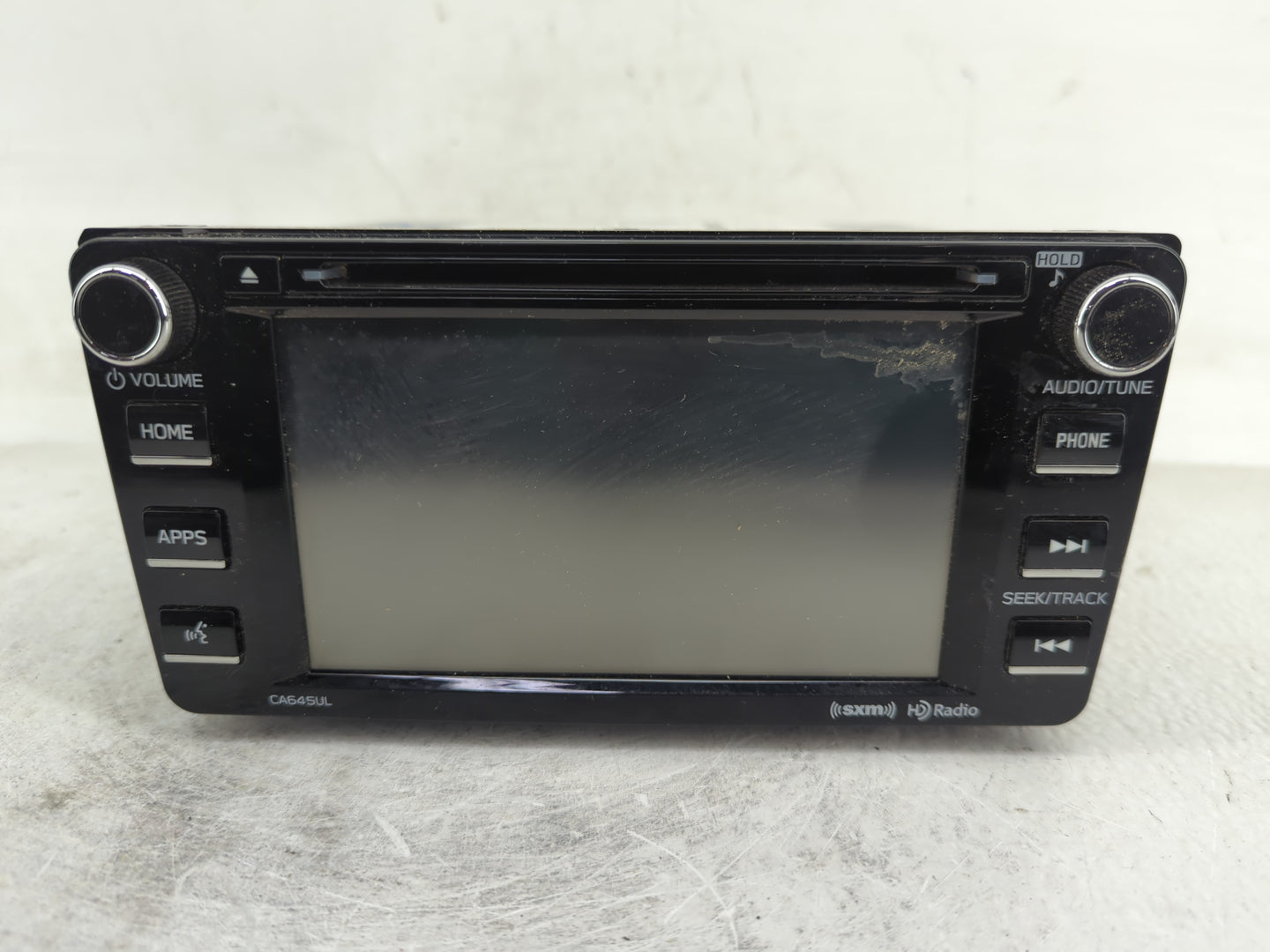 2017 Subaru Brz Radio AM FM Cd Player Receiver Replacement P/N:86201CA640 Fits OEM Used Auto Parts - Oemusedautoparts1.com