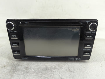 2017 Subaru Brz Radio AM FM Cd Player Receiver Replacement P/N:86201CA640 Fits OEM Used Auto Parts - Oemusedautoparts1.com