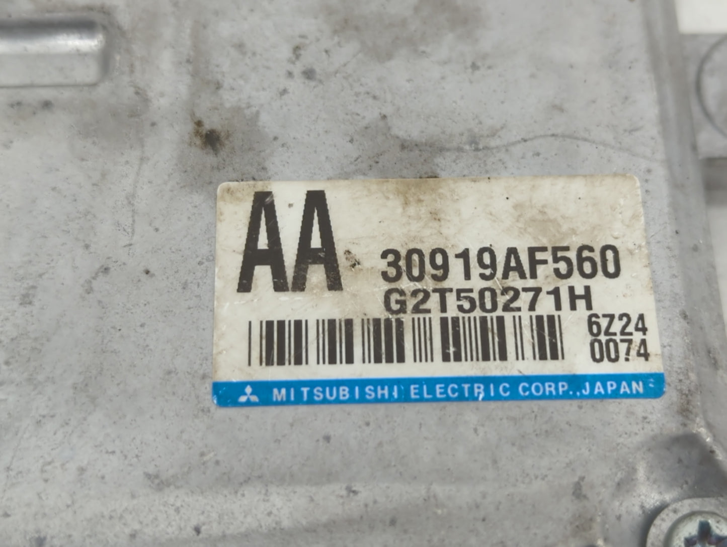 2017 Subaru Crosstrek PCM Engine Control Computer ECU ECM PCU OEM P/N:30919AF560 Fits OEM Used Auto Parts - Oemusedautoparts