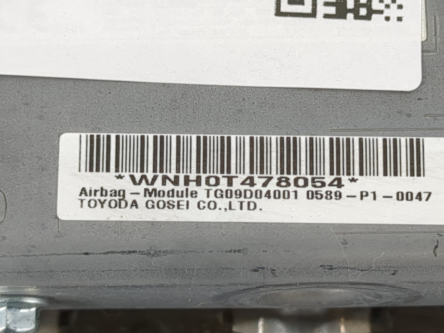 2017 Subaru Forester Air Bag Passenger Right Dashboard OEM P/N:MNH0T478054 Fits OEM Used Auto Parts - Oemusedautoparts1.com