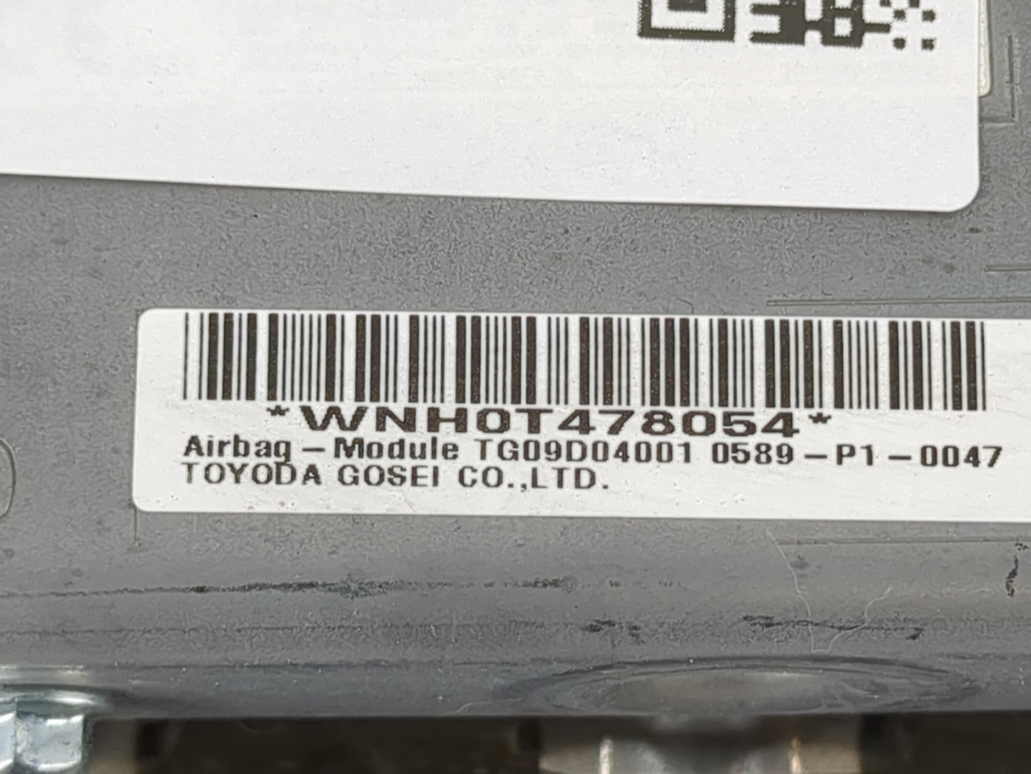 2017 Subaru Forester Air Bag Passenger Right Dashboard OEM P/N:MNH0T478054 Fits OEM Used Auto Parts - Oemusedautoparts1.com