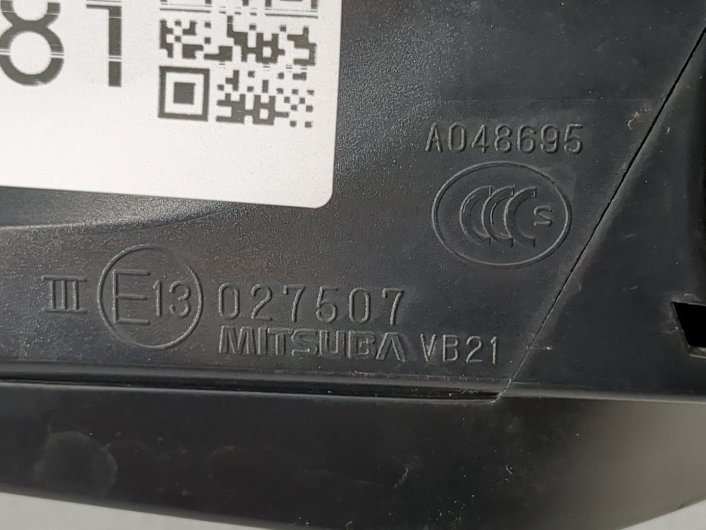 2017 Subaru Forester Side Mirror Replacement Passenger Right View Door Mirror P/N:E13027507 Fits OEM Used Auto Parts - Oemus