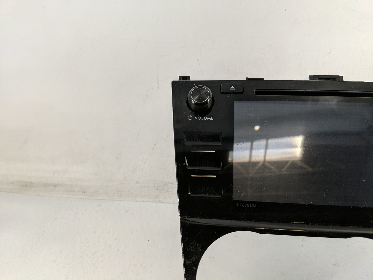 2017 Subaru Forester Radio AM FM Cd Player Receiver Replacement P/N:86273 SG310 Fits OEM Used Auto Parts - Oemusedautoparts1