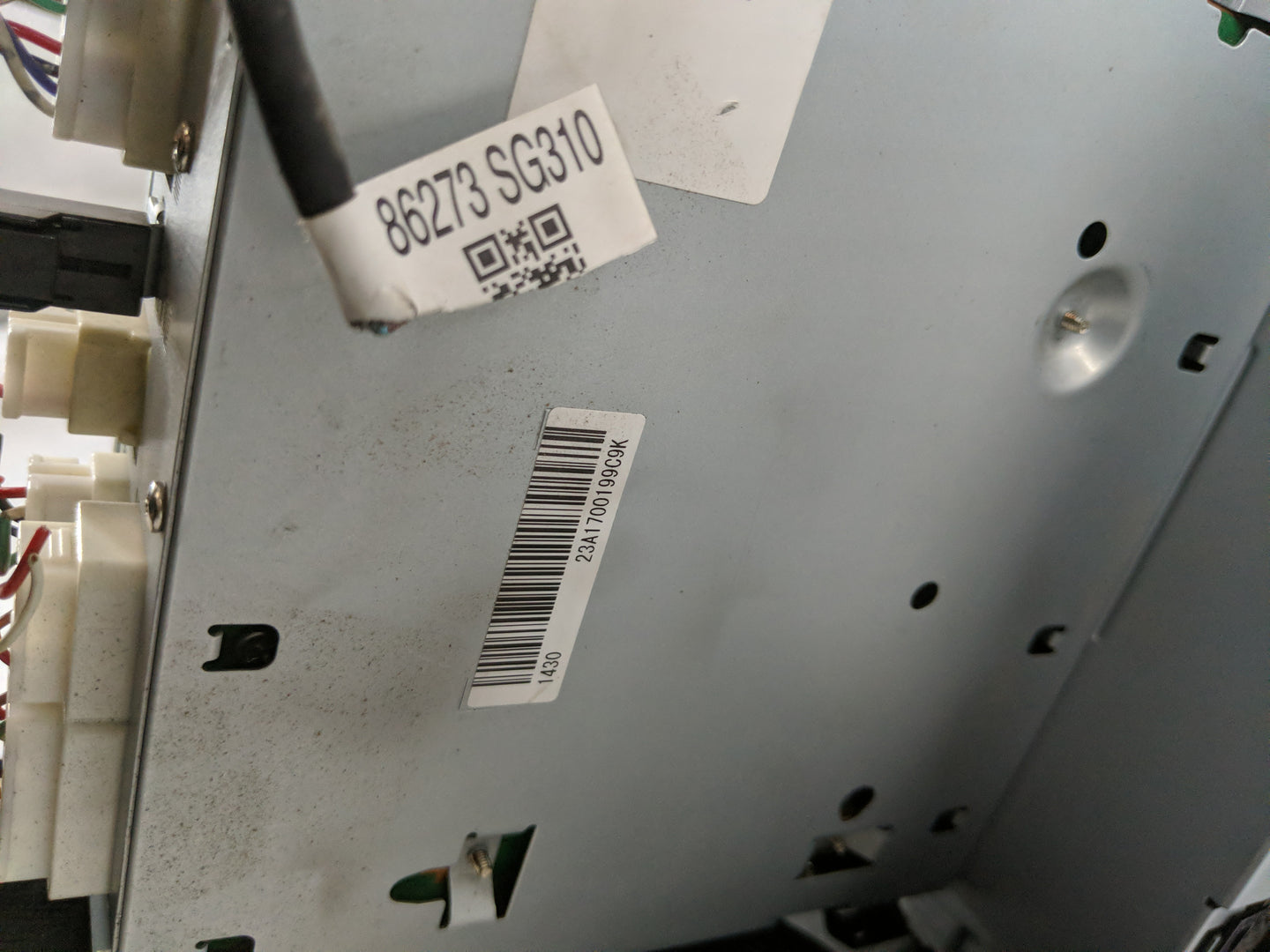 2017 Subaru Forester Radio AM FM Cd Player Receiver Replacement P/N:86273 SG310 Fits OEM Used Auto Parts - Oemusedautoparts1