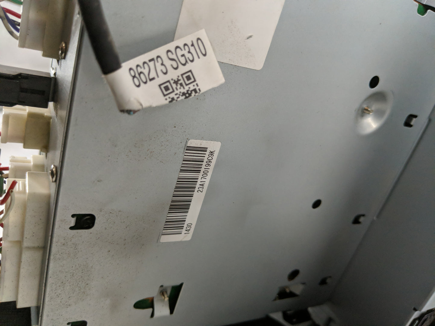 2017 Subaru Forester Radio AM FM Cd Player Receiver Replacement P/N:86273 SG310 Fits OEM Used Auto Parts - Oemusedautoparts1