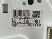 2017 Subaru Forester Instrument Cluster Speedometer Gauges P/N:85001SG140 Fits OEM Used Auto Parts - Oemusedautoparts1.com