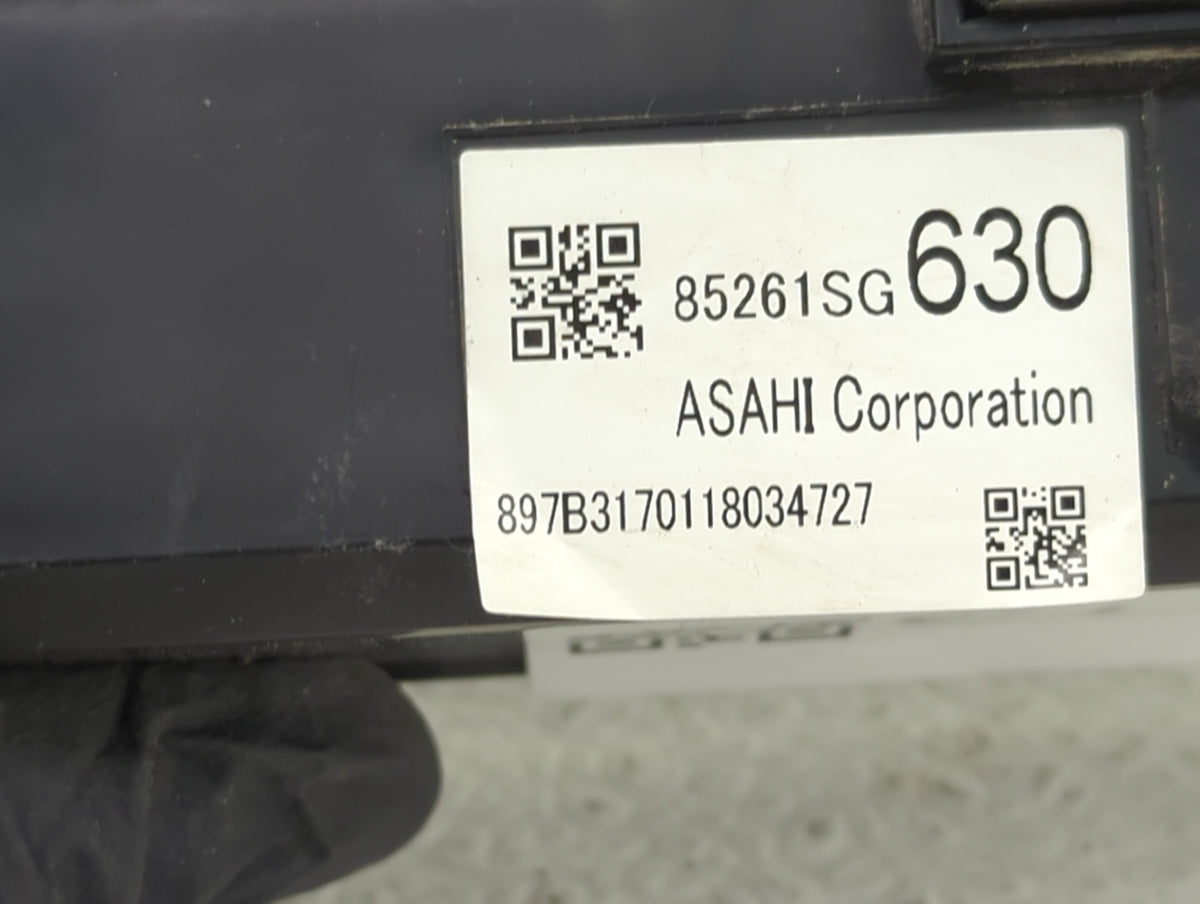 2017 Subaru Forester Information Radio Display Screen Black - Oemusedautoparts1.com