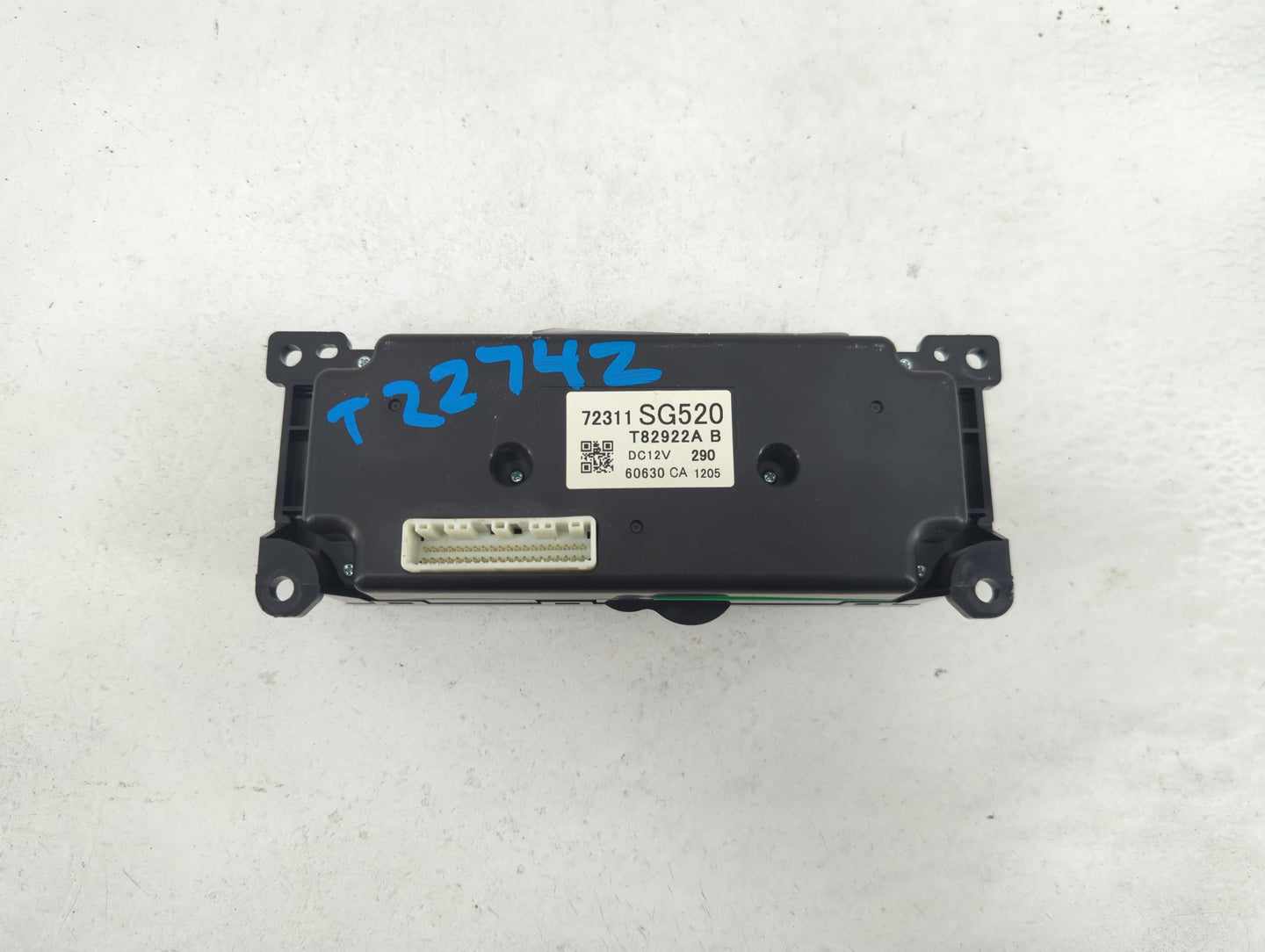 2017 Subaru Forester Climate Control Module Temperature AC/Heater Replacement P/N:72311SG520 T82922AB Fits OEM Used Auto Par