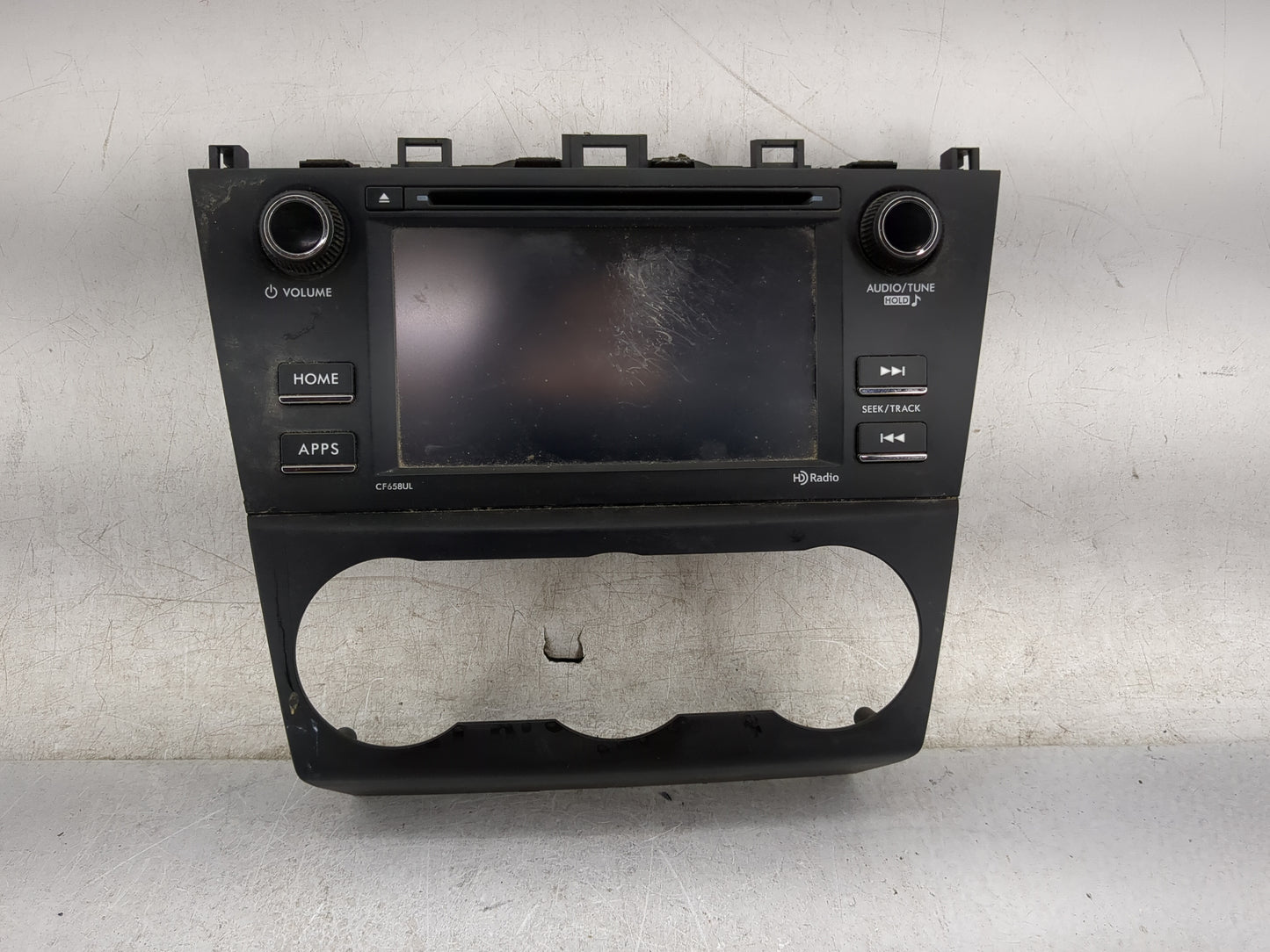 2017 Subaru Forester Radio AM FM Cd Player Receiver Replacement P/N:CF658UL 062RDZG10, FPC1-01, 1540301161 Fits OEM Used Aut