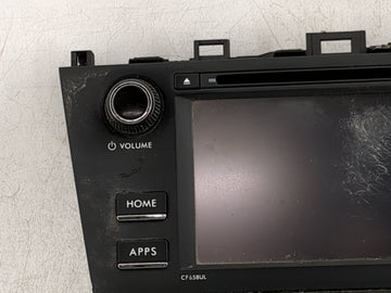 2017 Subaru Forester Radio AM FM Cd Player Receiver Replacement P/N:CF658UL 062RDZG10, FPC1-01, 1540301161 Fits OEM Used Auto Parts