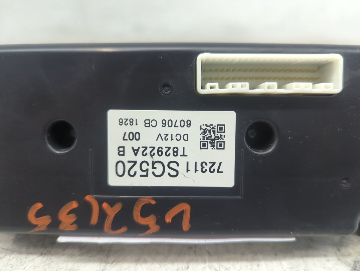 2017 Subaru Forester Climate Control Module Temperature AC/Heater Replacement P/N:72311SG520 T82922A B Fits OEM Used Auto Pa
