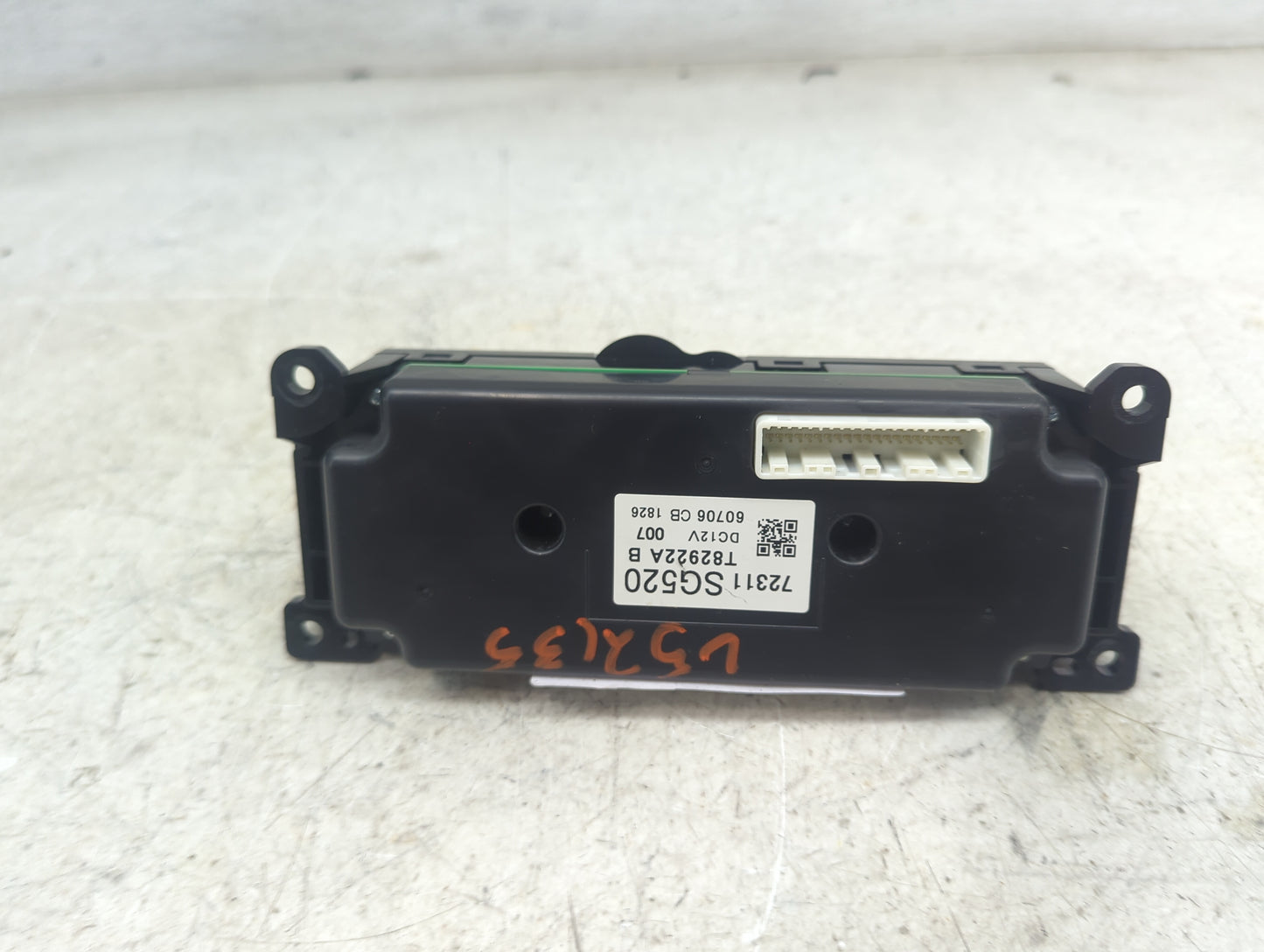 2017 Subaru Forester Climate Control Module Temperature AC/Heater Replacement P/N:72311SG520 T82922A B Fits OEM Used Auto Pa