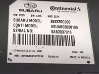 2017 Subaru Forester Telematics Control Module 1494829 - Oemusedautoparts1.com