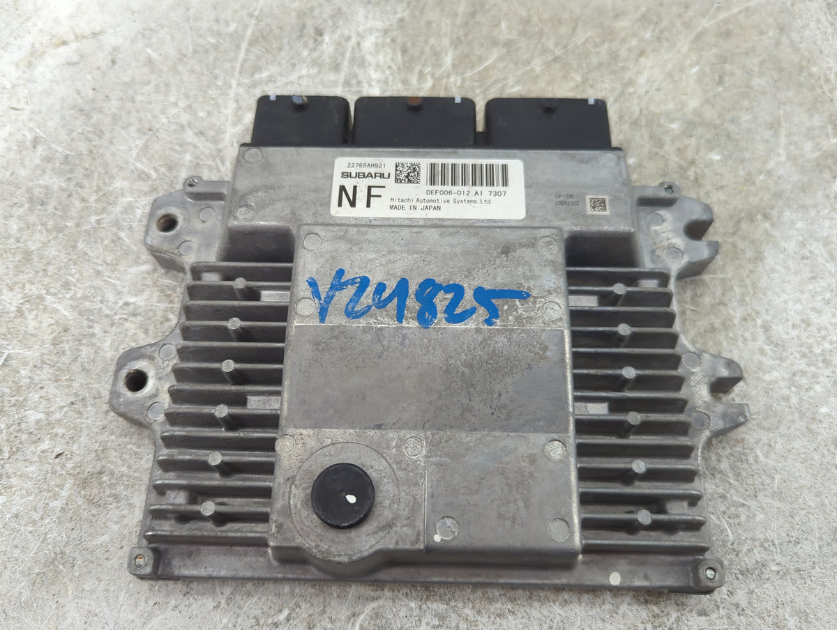 2017-2018 Subaru Forester PCM Engine Control Computer ECU ECM PCU OEM P/N:22765AH921 DEF006-012 A1 Fits Fits 2017 2018 OEM U