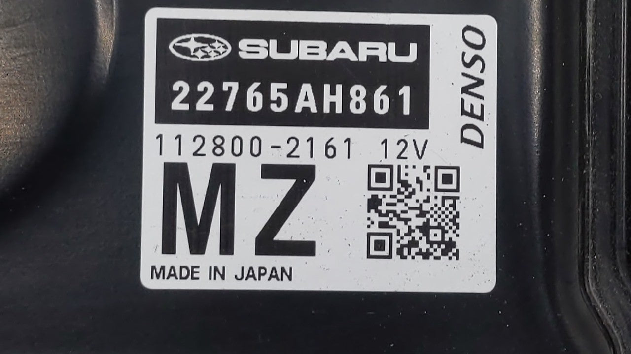 2017 Subaru Forester PCM Engine Control Computer ECU ECM PCU OEM P/N:22765AH861 22765AH860 Fits OEM Used Auto Parts - Oemuse