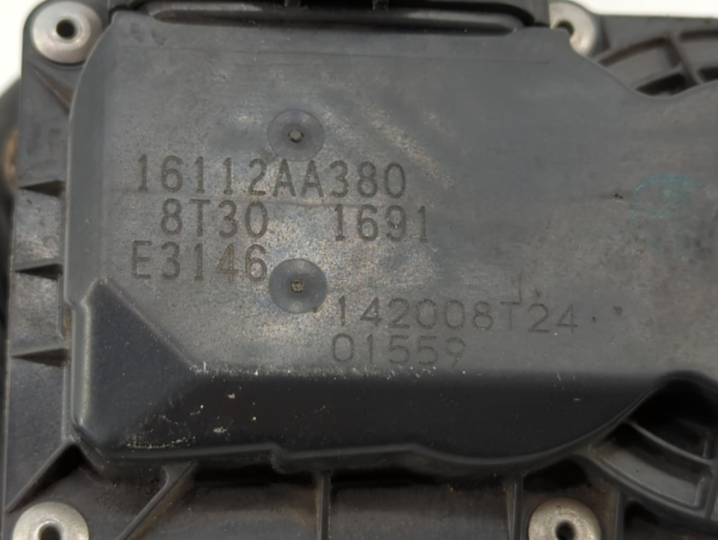 2011-2018 Subaru Forester Throttle Body P/N:16112AA380 Fits Fits 2011 2012 2013 2014 2015 2016 2017 2018 OEM Used Auto Parts