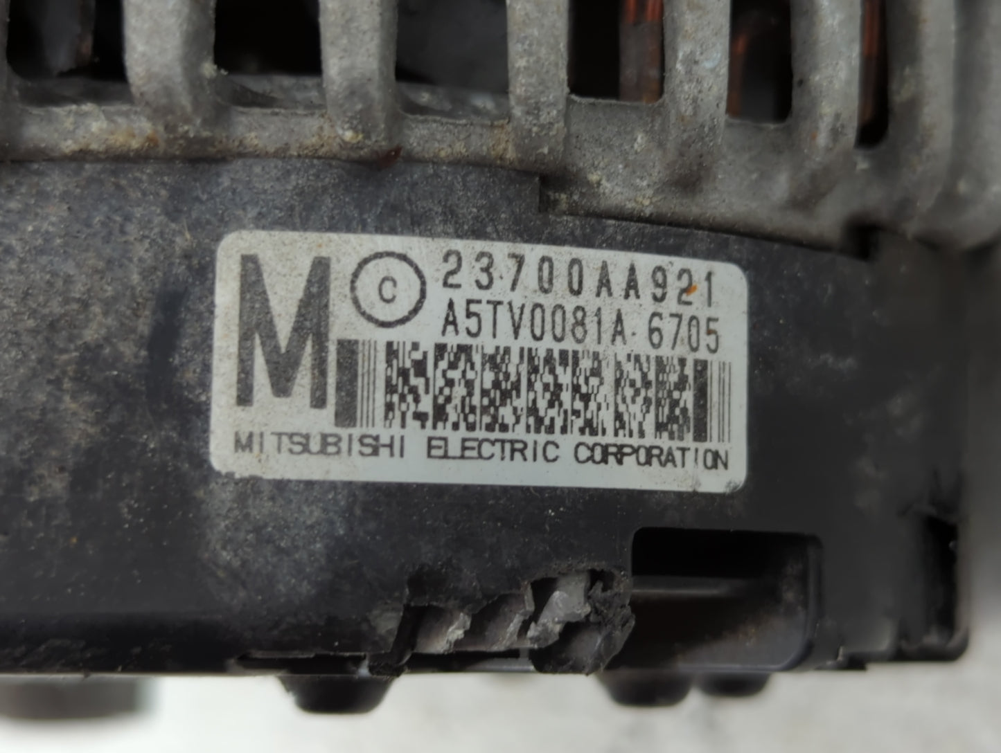 2017-2018 Subaru Forester Alternator Replacement Generator Charging Assembly Engine OEM P/N:23700AA921 Fits Fits 2017 2018 O