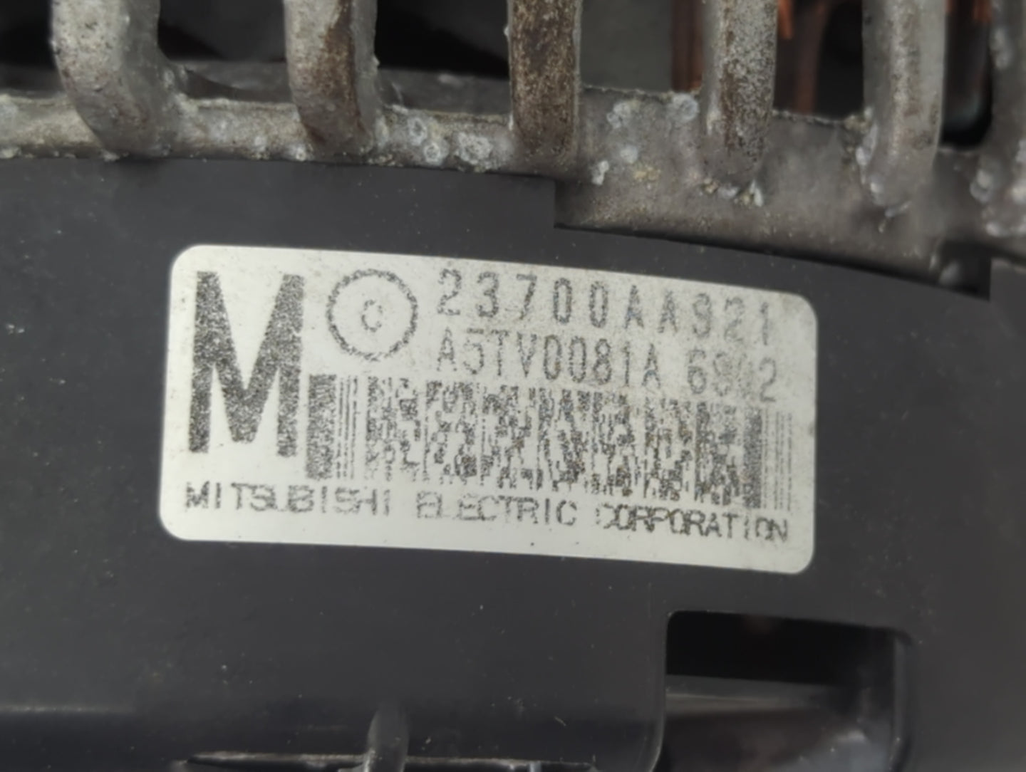 2017-2018 Subaru Forester Alternator Replacement Generator Charging Assembly Engine OEM P/N:23700AA921 Fits Fits 2017 2018 O