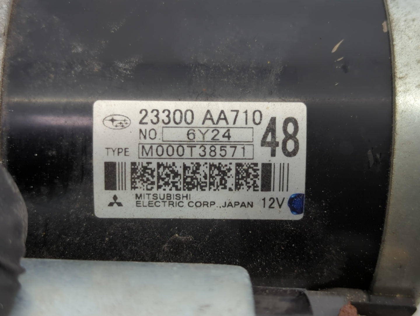 2014-2018 Subaru Forester Car Starter Motor Solenoid OEM P/N:23300 AA710 Fits OEM Used Auto Parts - Oemusedautoparts1.com