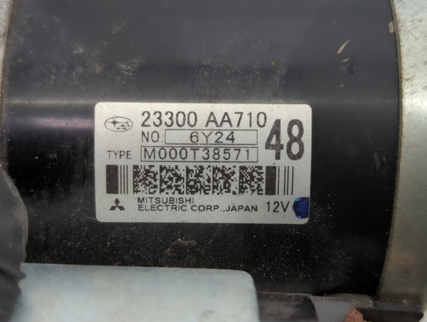 2014-2018 Subaru Forester Car Starter Motor Solenoid OEM P/N:23300 AA710 Fits OEM Used Auto Parts - Oemusedautoparts1.com
