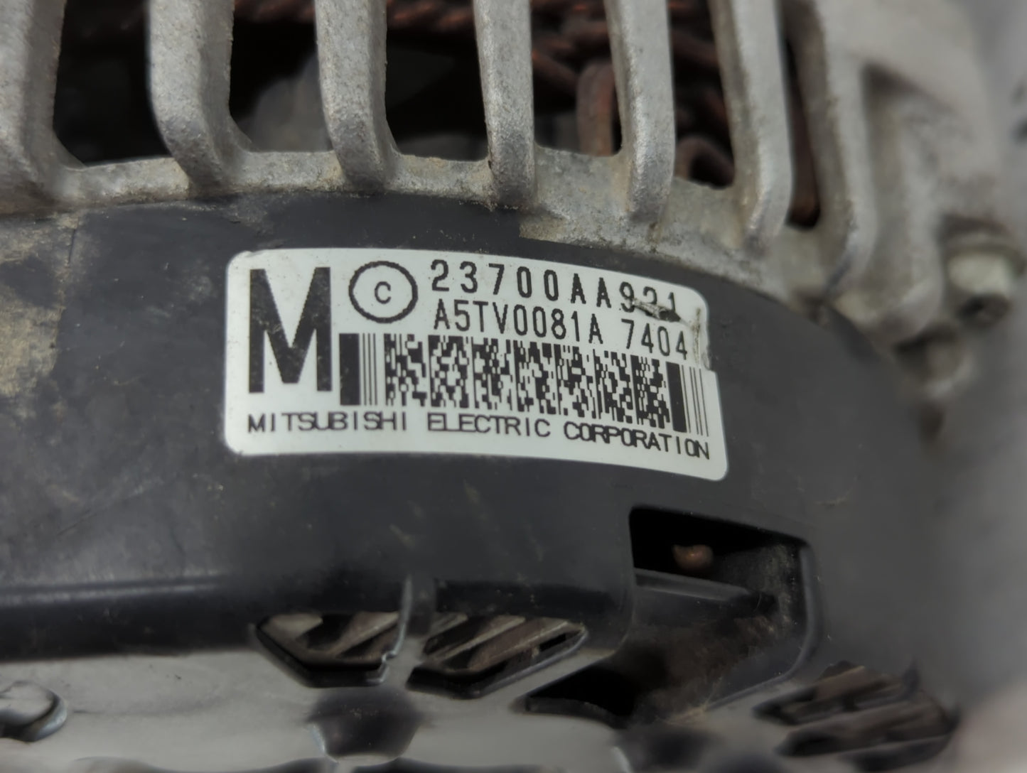 2017-2018 Subaru Forester Alternator Replacement Generator Charging Assembly Engine OEM P/N:23700AA921 Fits Fits 2017 2018 O