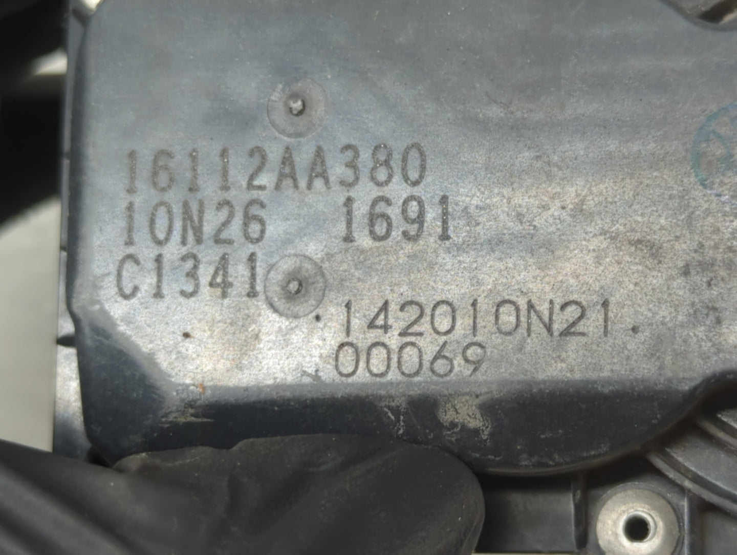 2011-2018 Subaru Forester Throttle Body P/N:16112AA380 Fits Fits 2011 2012 2013 2014 2015 2016 2017 2018 OEM Used Auto Parts