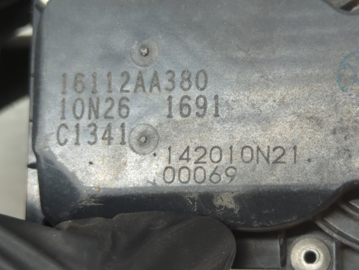 2011-2018 Subaru Forester Throttle Body P/N:16112AA380 Fits Fits 2011 2012 2013 2014 2015 2016 2017 2018 OEM Used Auto Parts