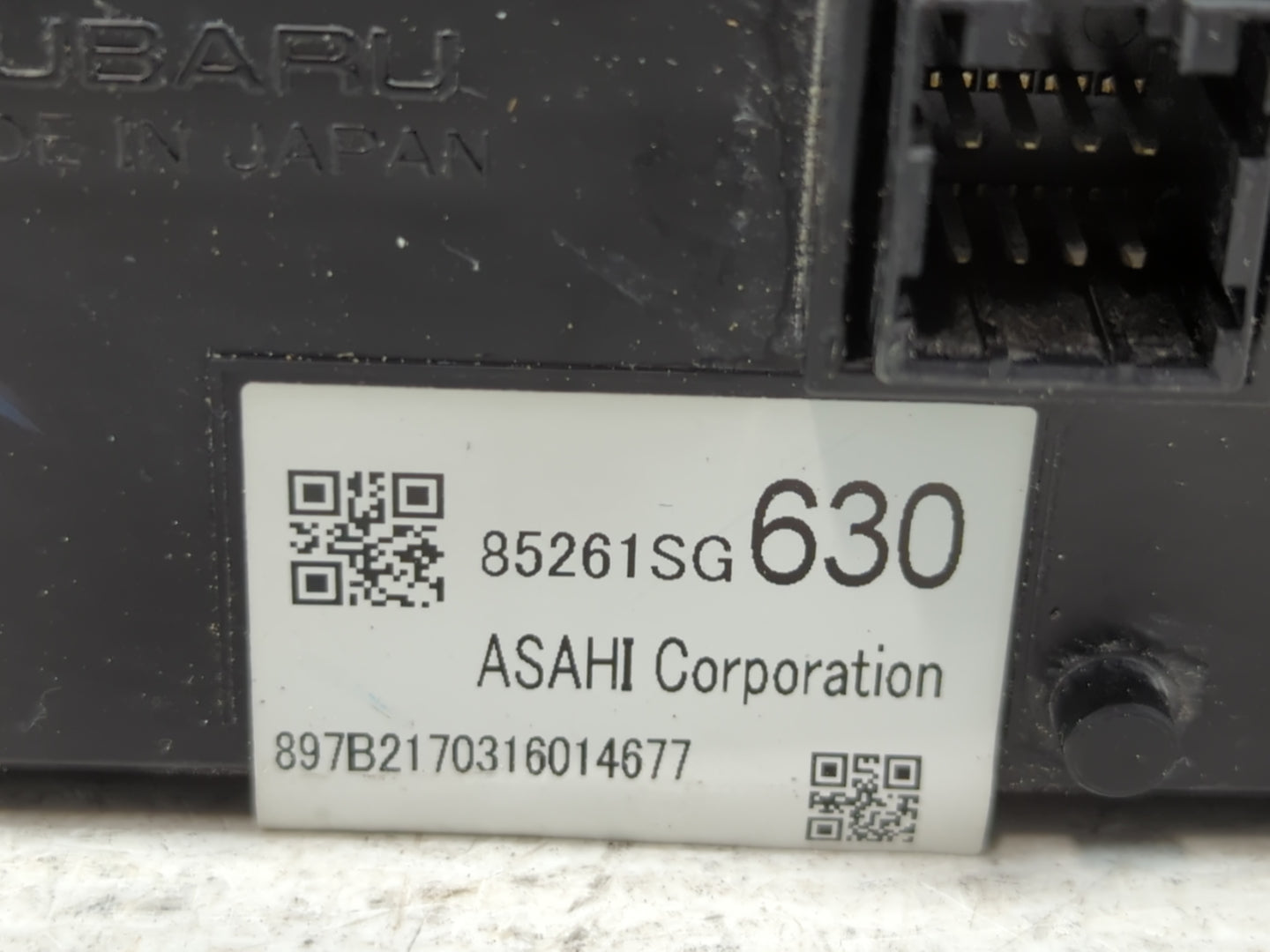 2017 Subaru Forester Information Display Screen - Oemusedautoparts1.com