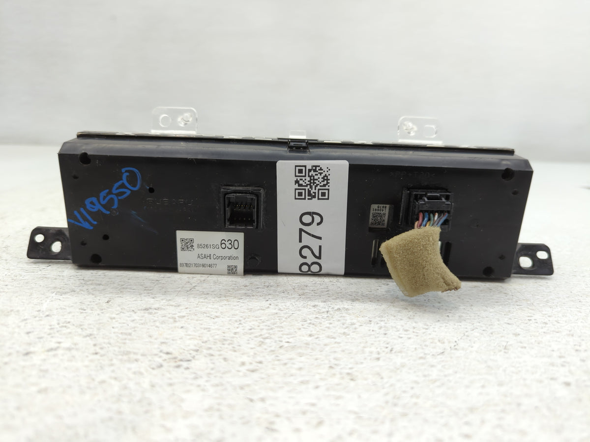 2017 Subaru Forester Information Radio Display Screen 748279 - Oemusedautoparts1.com