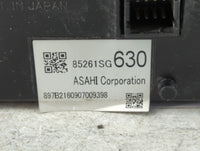 2017 Subaru Forester Information Radio Display Screen 798118 - Oemusedautoparts1.com