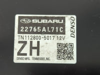 2017-2018 Subaru Impreza PCM Engine Control Computer ECU ECM PCU OEM P/N:TN112800-5017 22765AL71C Fits Fits 2017 2018 OEM Us