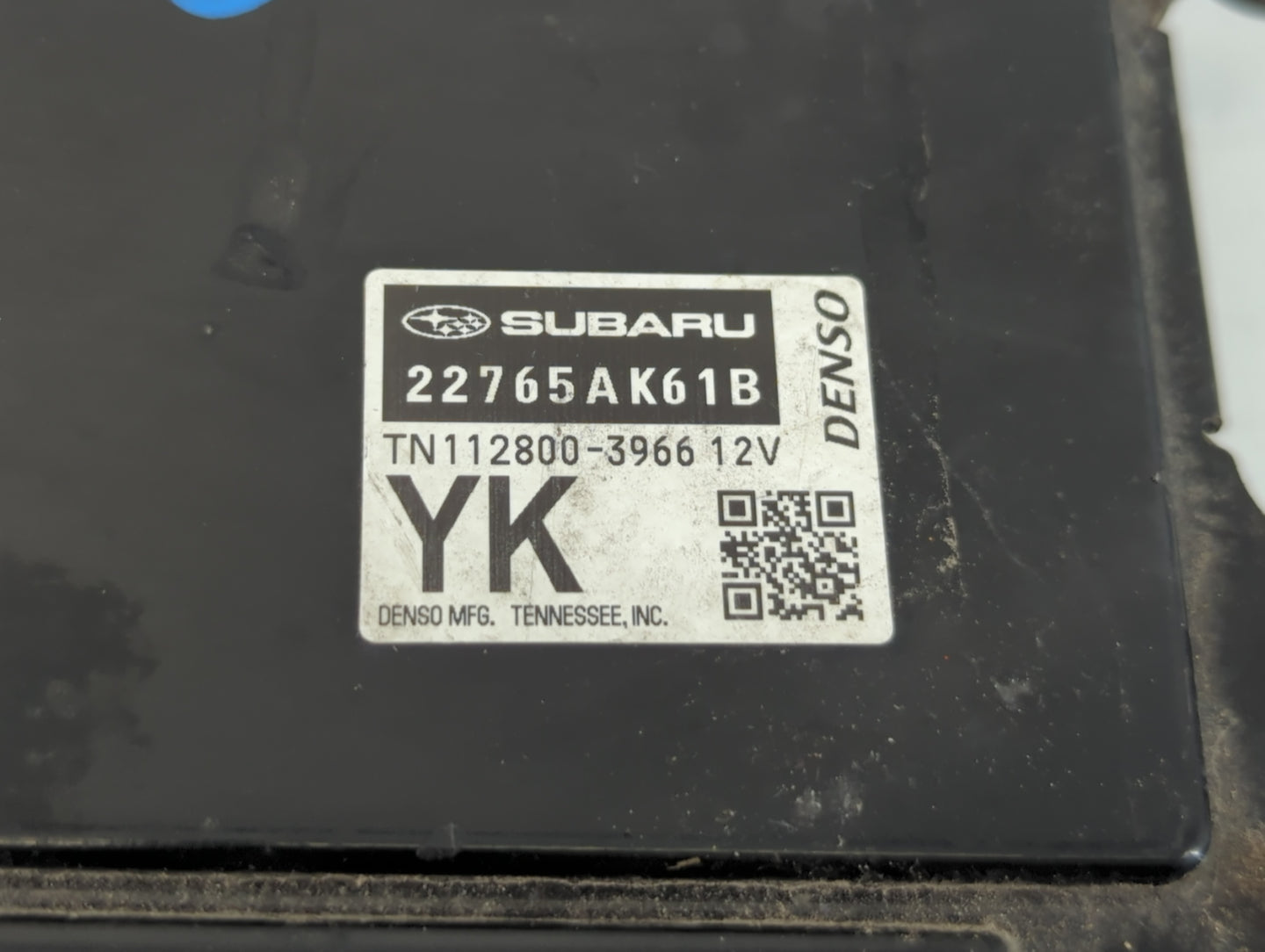 2017-2018 Subaru Impreza PCM Engine Control Computer ECU ECM PCU OEM P/N:T112800-3699 22765AK61B Fits Fits 2017 2018 OEM Use